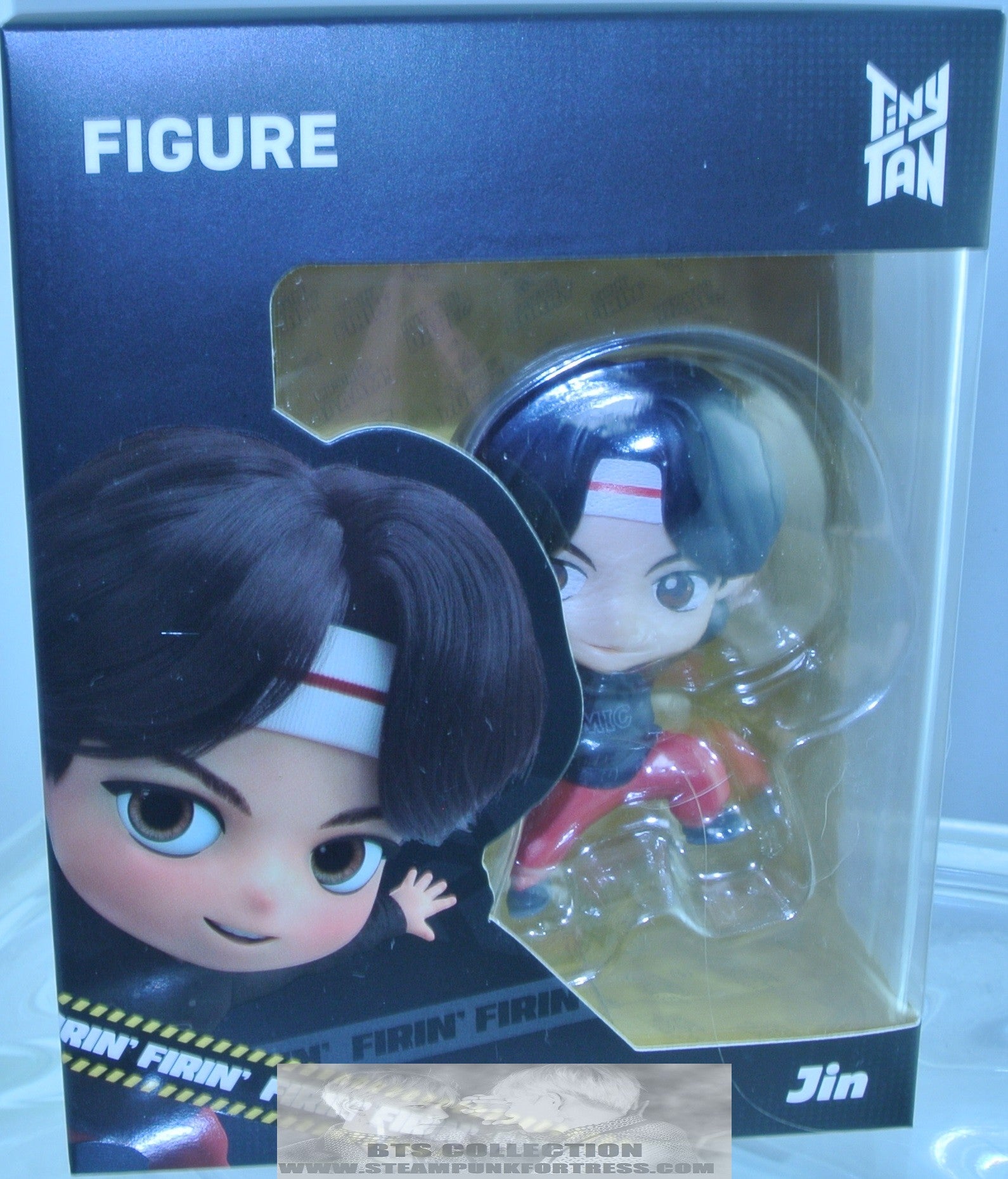 BTS FIGURE TINY TAN MIC DROP JIN KIM SEOKJIN NEW SEALED IN BOX OFFICIA –  Steampunk Fortress