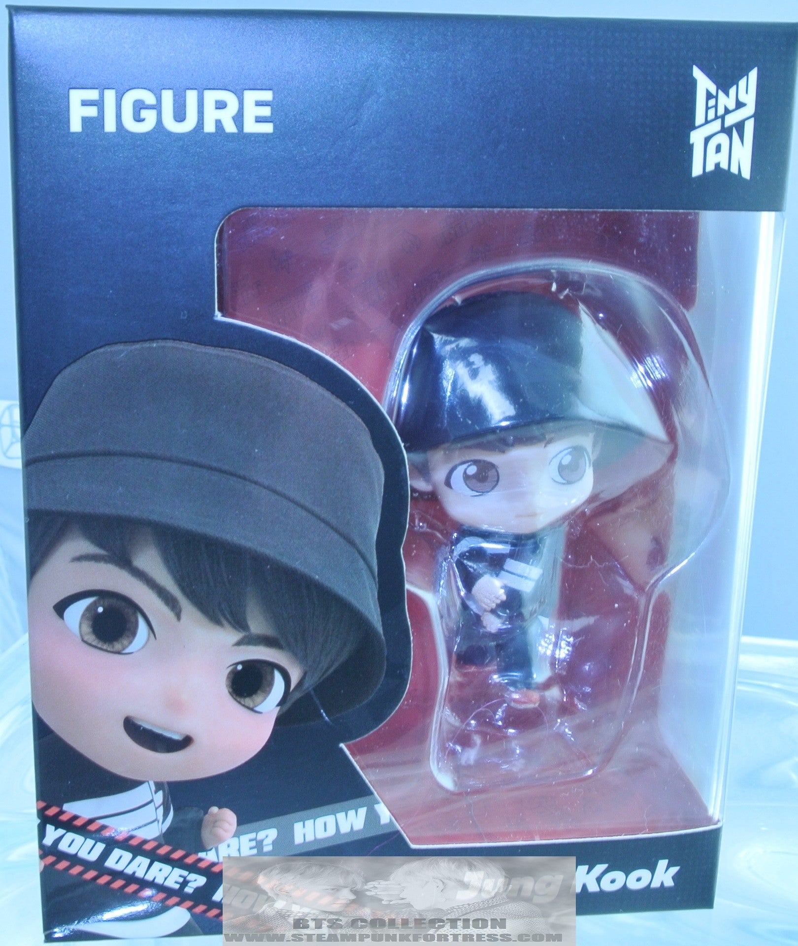 BTS FIGURE TINY TAN MIC DROP JEON JUNGKOOK NEW SEALED IN BOX OFFICIAL  MERCHANDISE