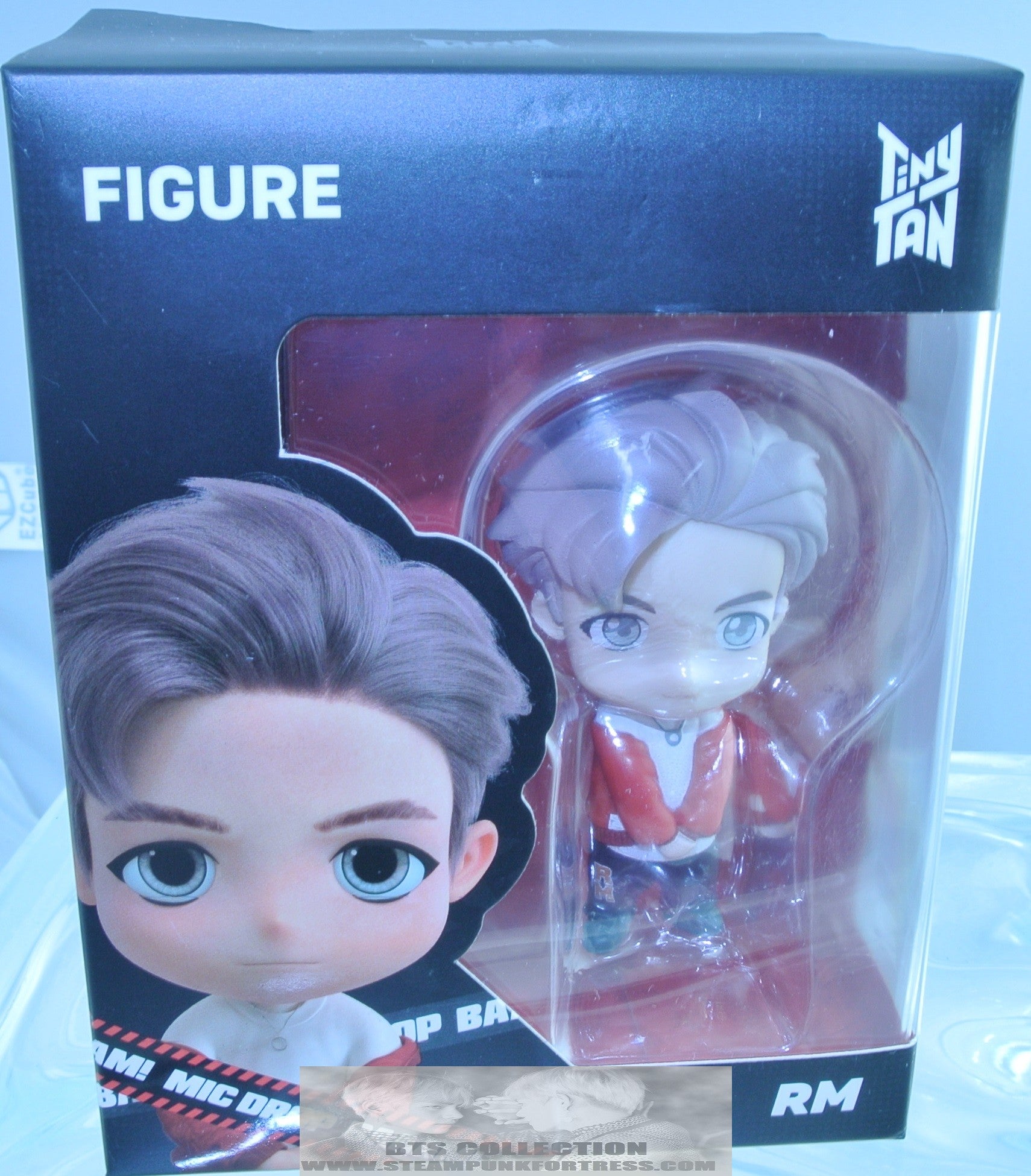 BTS FIGURE TINY TAN MIC DROP RM KIM NAMJOON NEW SEALED IN BOX OFFICIAL  MERCHANDISE