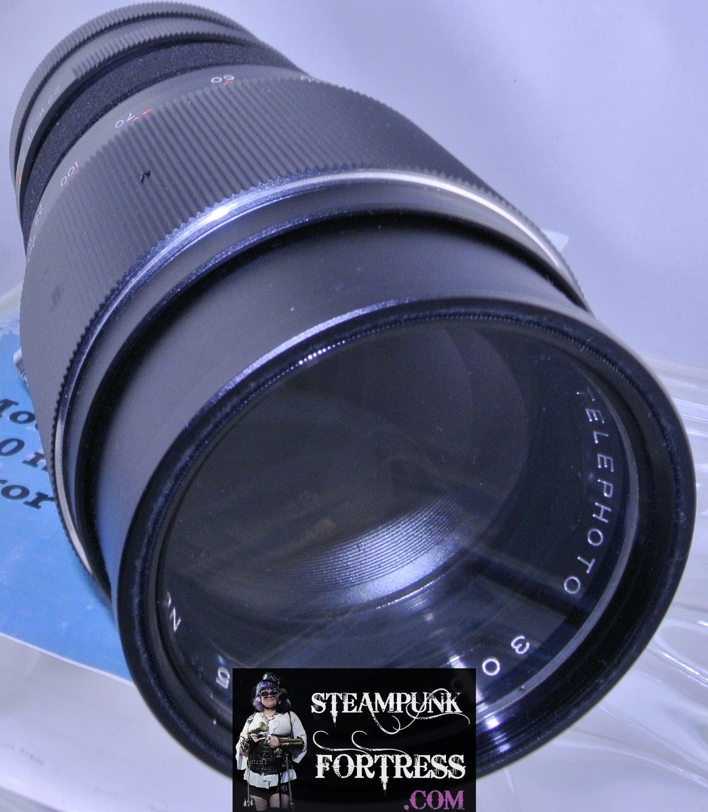 VINTAGE VIVITAR TELEPHOTO LENS 5.5 300 MM FOR NIKON F SERIES CAMERA