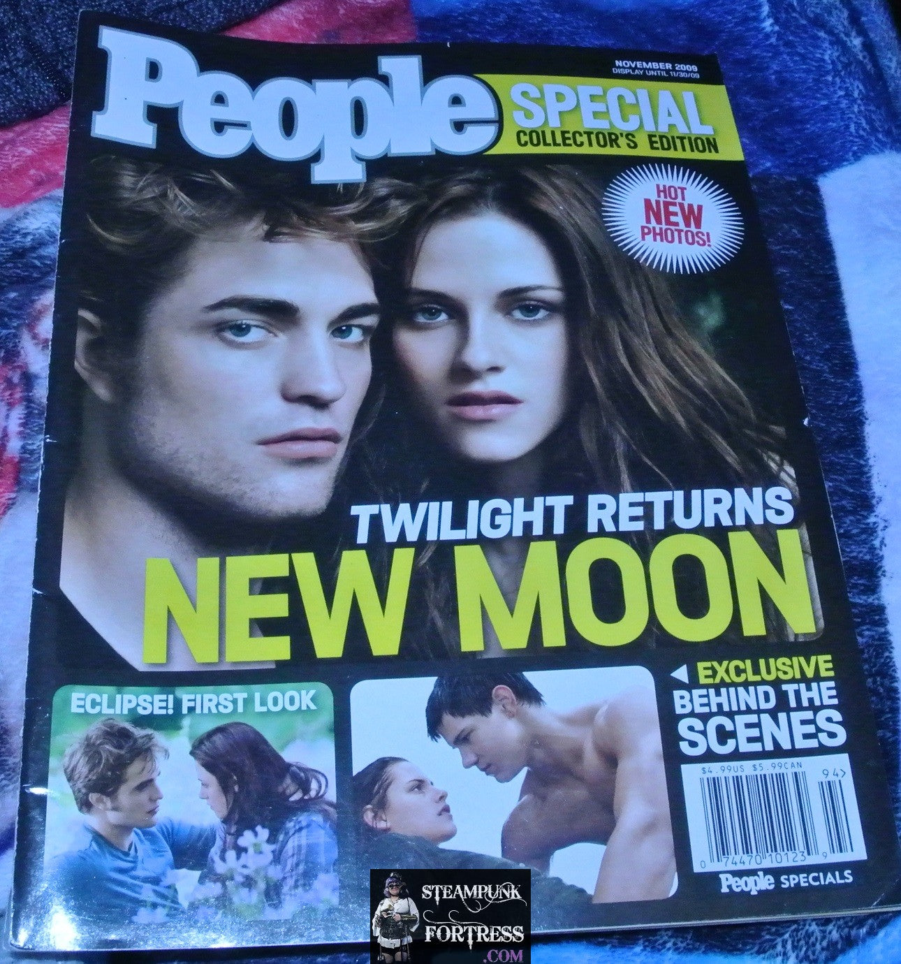 PEOPLE MAGAZINE NOVEMBER 2009 TWILIGHT NEW MOON SPECIAL ROBERT PATTINSON KRISTEN STEWART