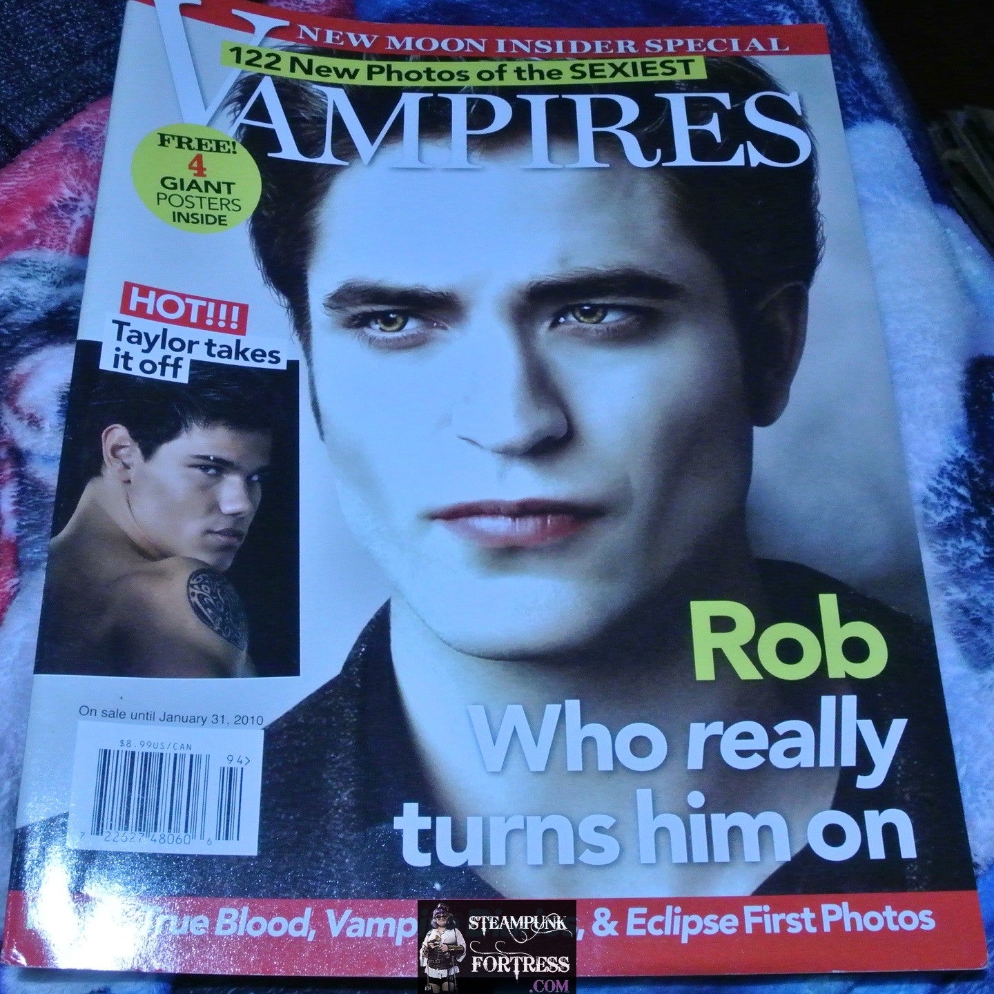 NEW MOON INSIDERS SPECIAL MAGAZINE TWILIGHT VAMPRIES ROBERT PATTINSON KRISTEN STEWART TRUE BLOOD VAMPIRE DIARIES