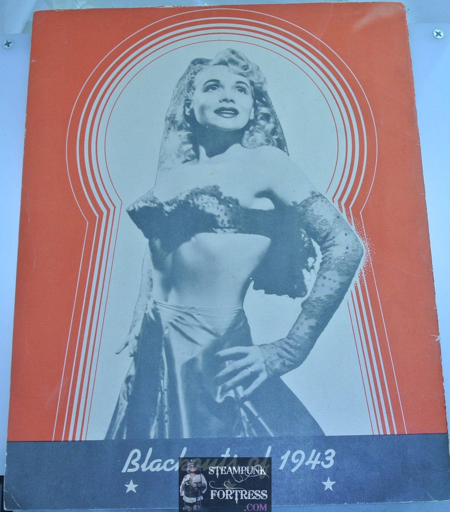 BLACKOUTS VINTAGE VAUDEVILLE PROGRAMS SET OF 4 WORLD WAR 2 MEMORABILIA 43 44 45 49 KEN MURRAY MARIE WILSON