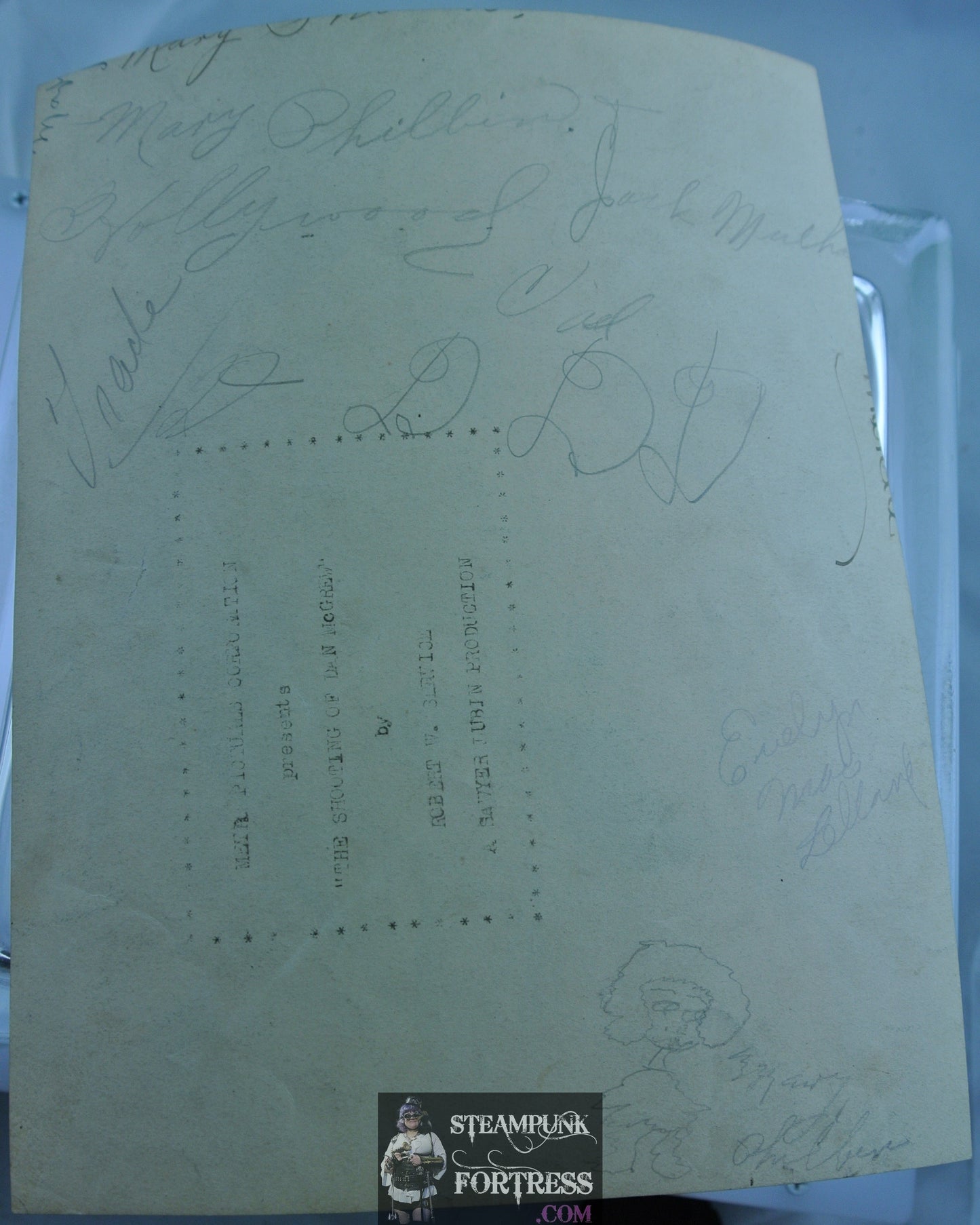 VINTAGE ORIGINAL 1924 BARBARA LA MARR THE SHOOTING OF DAN MCGREW LEW CODY PHOTOGRAPH