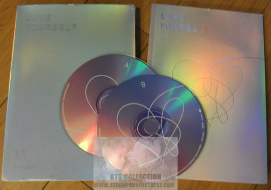BTS ALBUM LOVE YOURSELF ANSWER 2 CDS VER F PHOTOBOOK JIN SUGA J-HOPE RM JIMIN V JUNGKOOK OFFICIAL MERCHANDISE