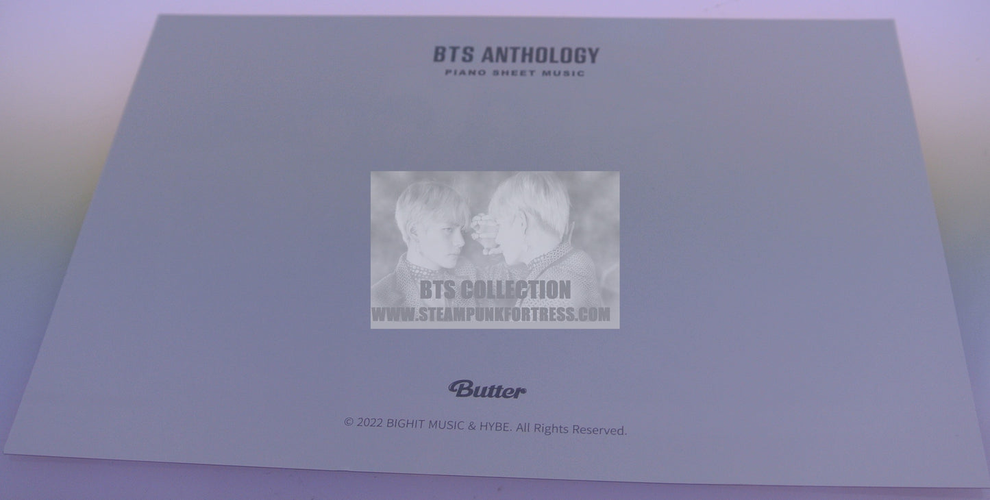 BTS BUTTER POSTCARD PRE ORDER BENEFIT POB ANTHOLOGY #4 V JUNGKOOK JIMIN RM SUGA J-HOPE JIN NEW OFFICIAL MERCHANDISE