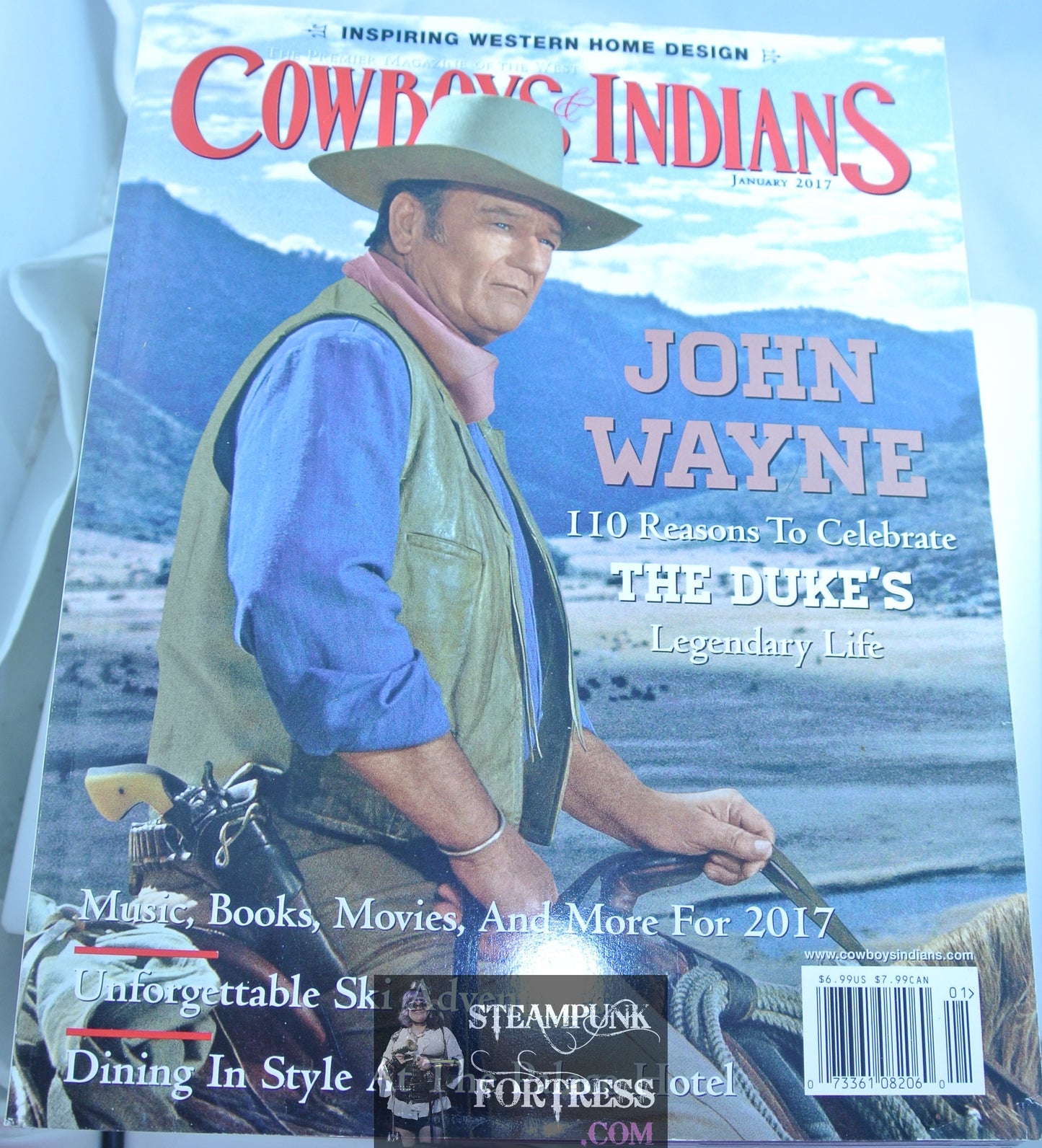COWBOYS & INDIANS MAGAZINE JANUARY 2017 JOHN WAYNE