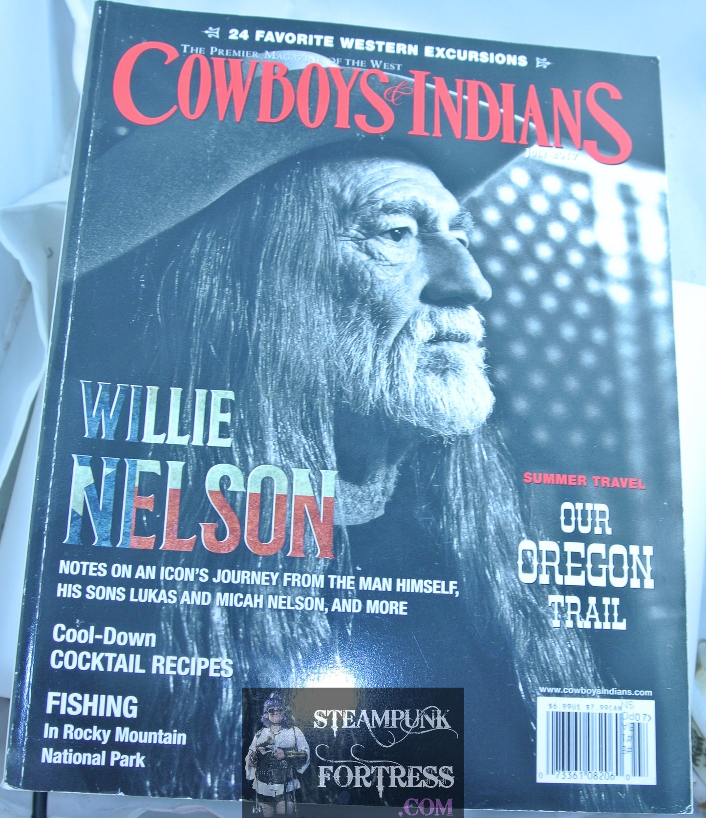 COWBOYS & INDIANS MAGAZINE JULY 2017 WILLIE NELSON
