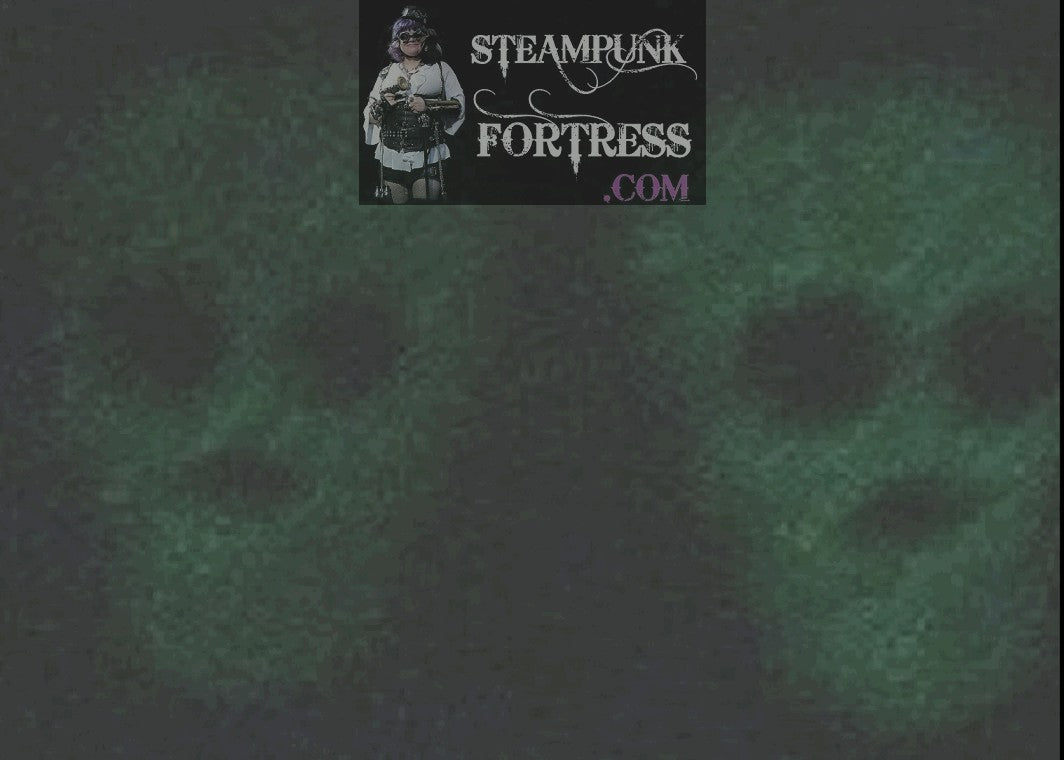 GLOW IN THE DARK SKULLS BLACK BACKGROUND GLITTER PIRATE HALLOWEEN STUDS PIERCED EARRINGS STARR WILDE STEAMPUNK FORTRESS