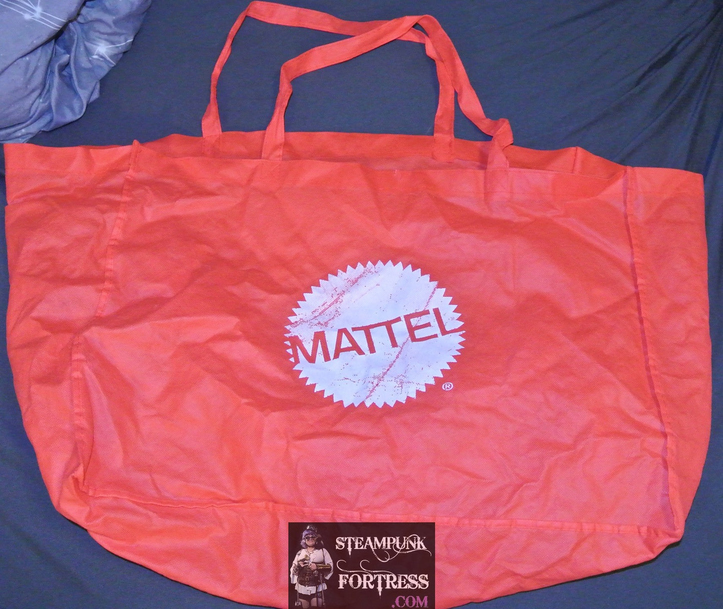 RED MATTEL SDCC SAN DIEGO COMIC CON TOTE BAG SWAG XL EXTRA LARGE