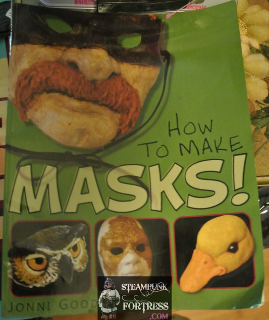 BOOK HOW TO MAKE MASKS JONNI GOOD VERY GOOD CONDITION