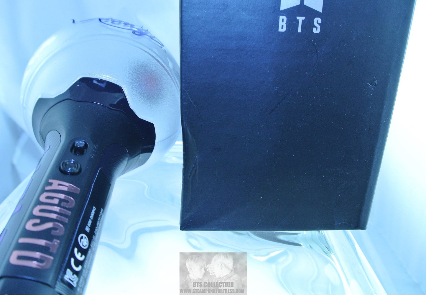 BTS ARMY BOMB VERSION 3 IN BOX HAS JUNGKOOK SUGA YOONGI AGUST D FIRE DECALS JUNGKOOK V JIMIN RM J-HOPE SUGA JIN