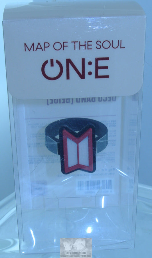 BTS ARMY BOMB DECO BAND MAP OF THE SOUL ON:E MOTS RED WHITE BTS DOORS NEW OFFICIAL JUNGKOOK V JIMIN RM J-HOPE SUGA JIN