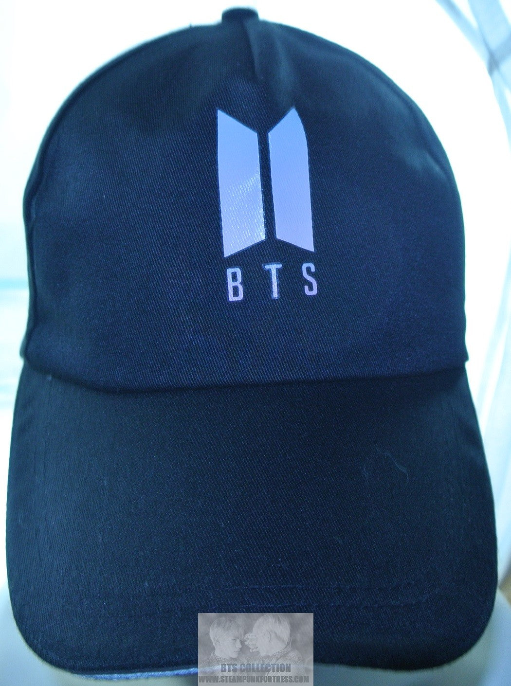 BTS HAT BASEBALL CAP BLACK PASTELS DOORS BTS SCREENPRINT JUNGKOOK V JIMIN RM J-HOPE SUGA JIN