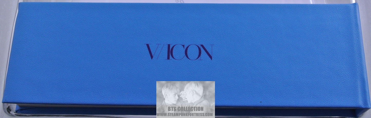 BTS 2024 CALENDAR KIM TAEHYUNG V VICON DICON 16 BLUE PLANNER NOTES NEW OFFICIAL MERCHANDISE