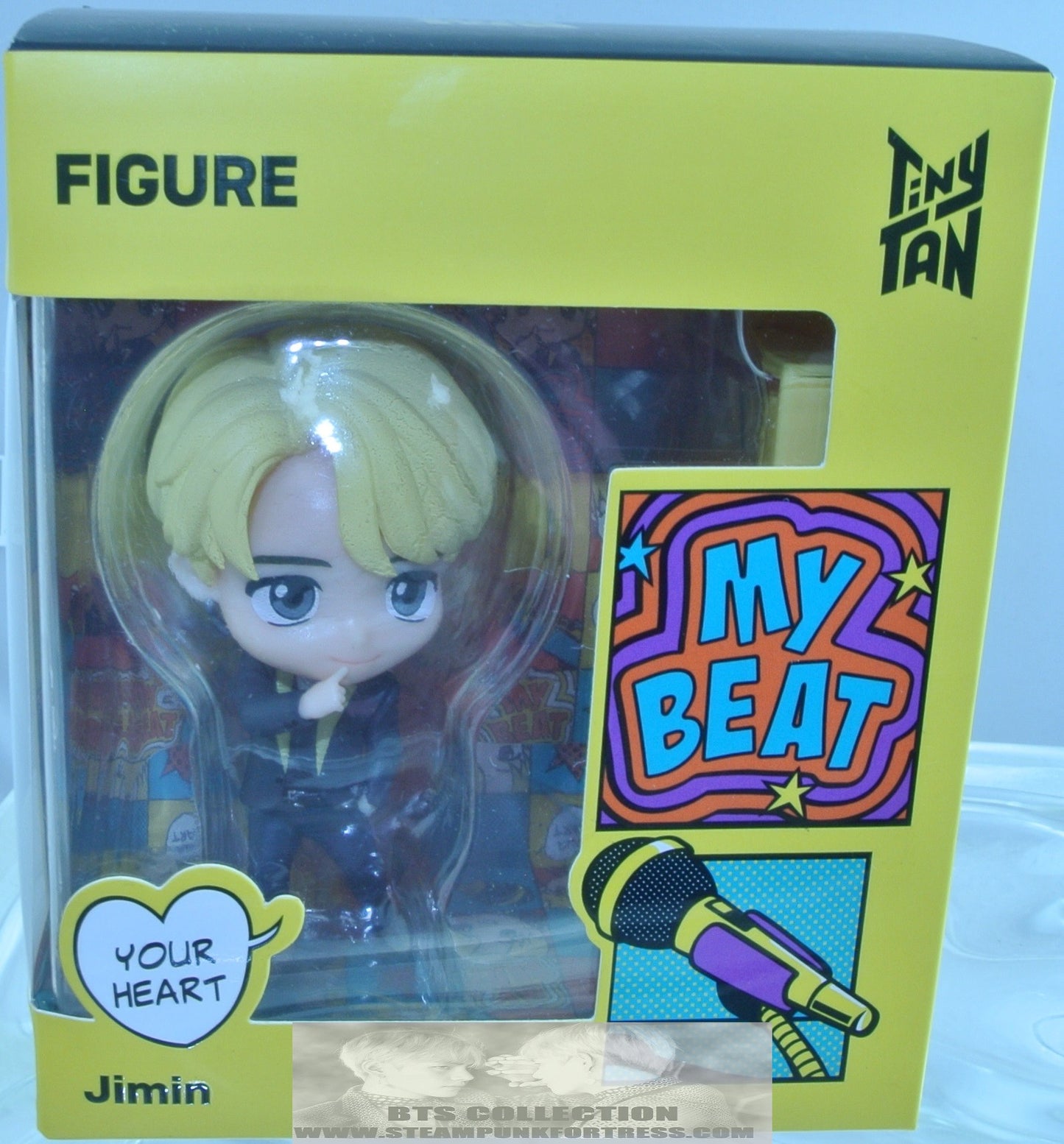 BTS FIGURE TINY TAN BUTTER PARK JIMIN NEW SEALED IN BOX OFFICIAL MERCHANDISE