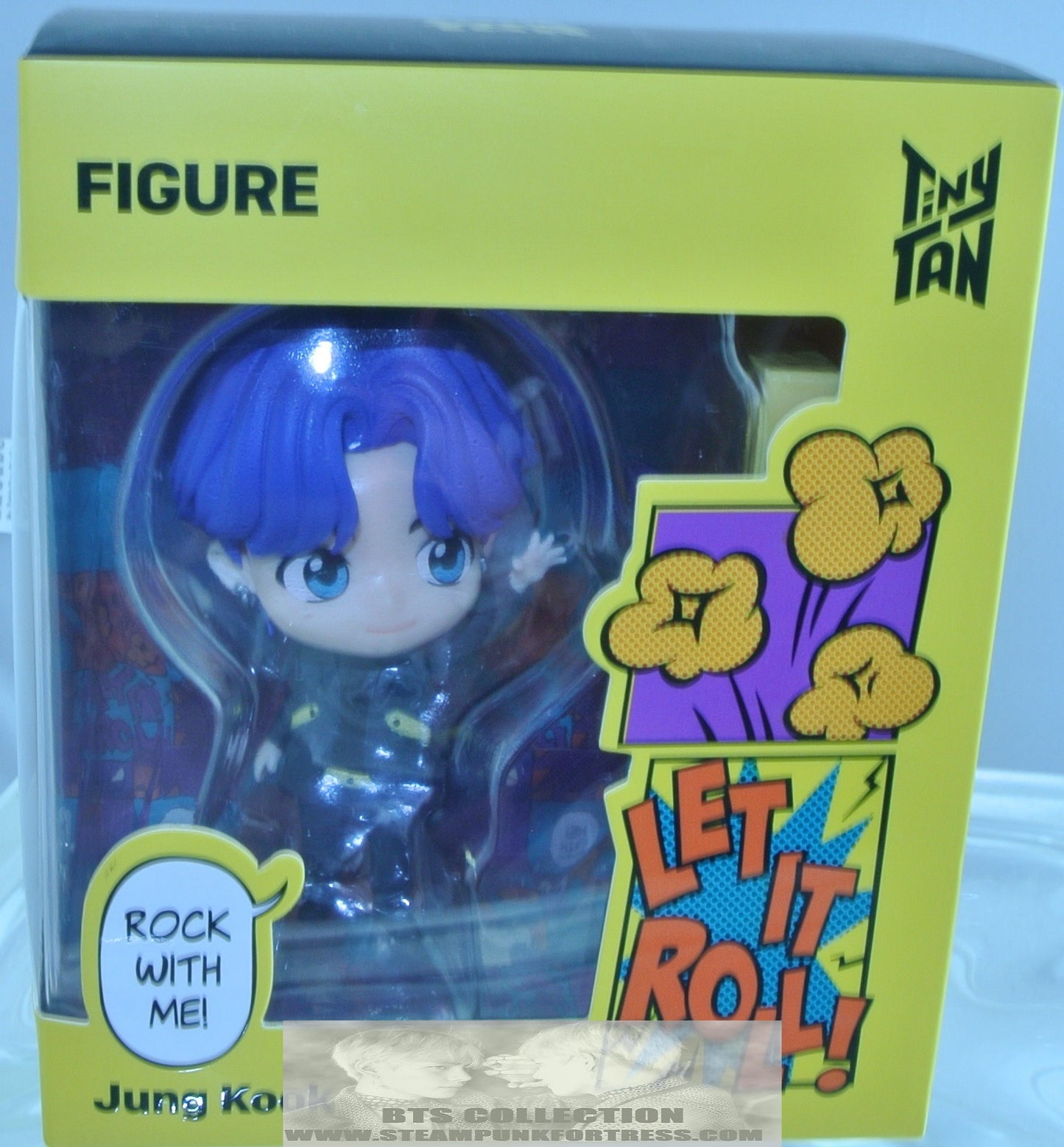 BTS FIGURE TINY TAN BUTTER JEON JUNGKOOK NEW SEALED IN BOX OFFICIAL MERCHANDISE