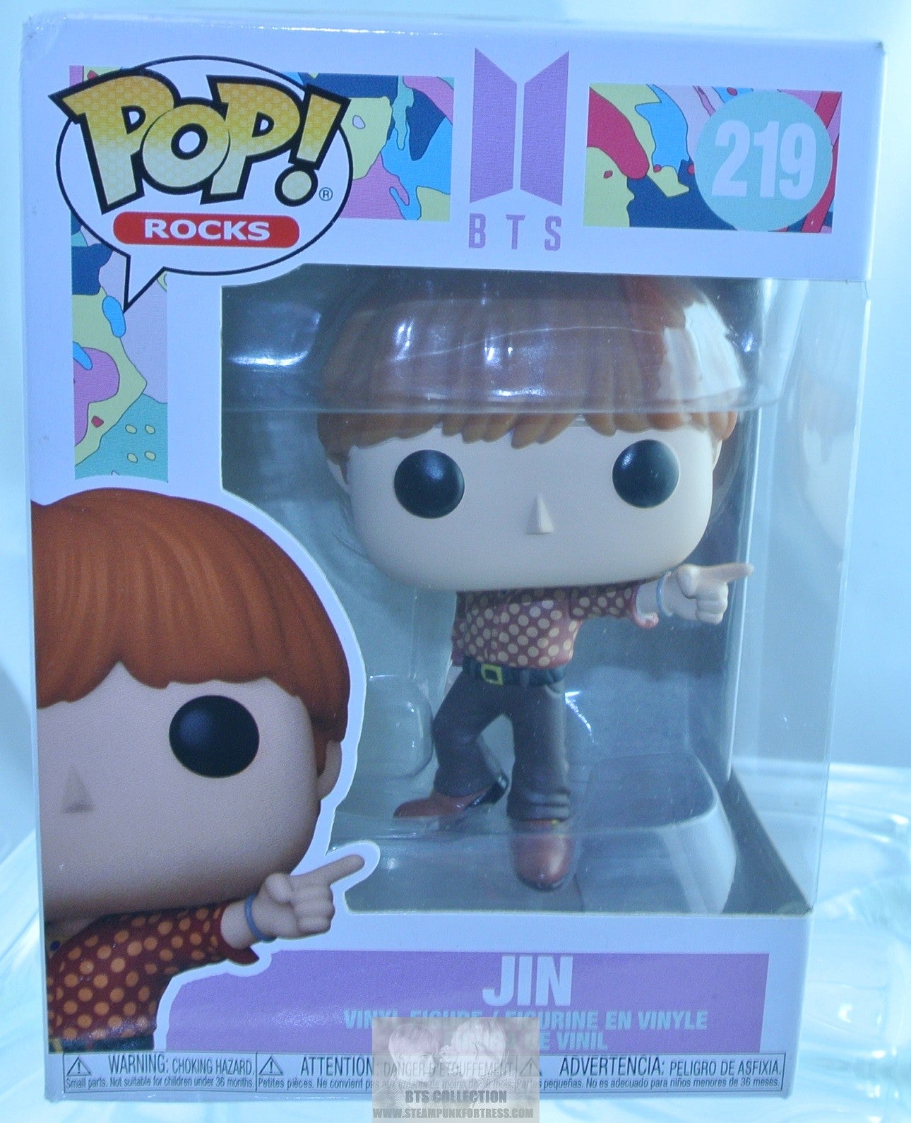 BTS FIGURE FUNKO POP ROCKS JIN KIM SEOKJIN DYNAMITE #219 NEW SEALED IN BOX OFFICIAL MERCHANDISE