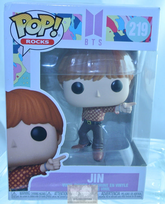 BTS FIGURE FUNKO POP ROCKS JIN KIM SEOKJIN DYNAMITE #219 NEW SEALED IN BOX OFFICIAL MERCHANDISE