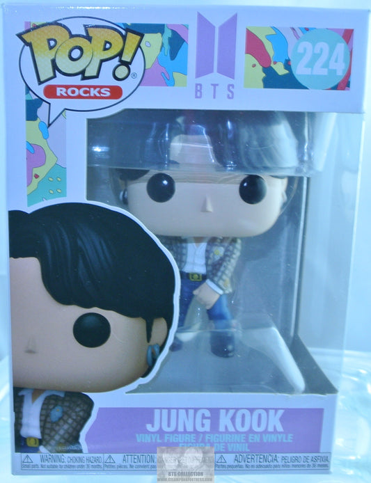 BTS FIGURE FUNKO POP ROCKS DYNAMITE JEON JUNGKOOK #224 NEW SEALED IN BOX OFFICIAL MERCHANDISE