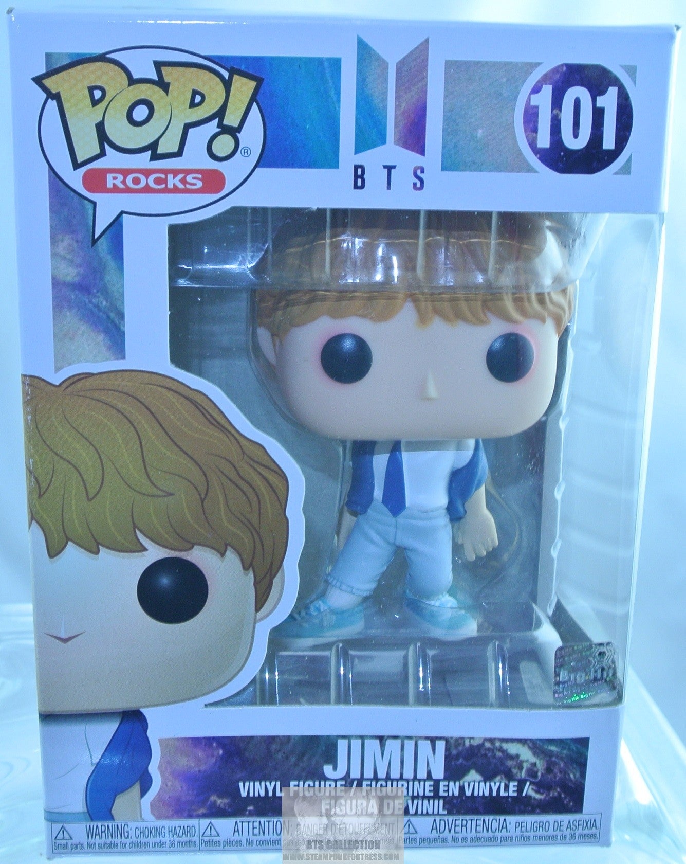 BTS FIGURE FUNKO POP ROCKS PARK JIMIN IDOL #101 NEW SEALED IN BOX OFFICIAL MERCHANDISE