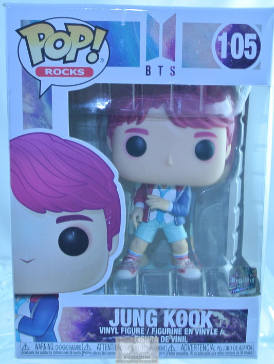 BTS FIGURE FUNKO POP ROCKS IDOL JEON JUNGKOOK #105 NEW SEALED IN BOX OFFICIAL MERCHANDISE