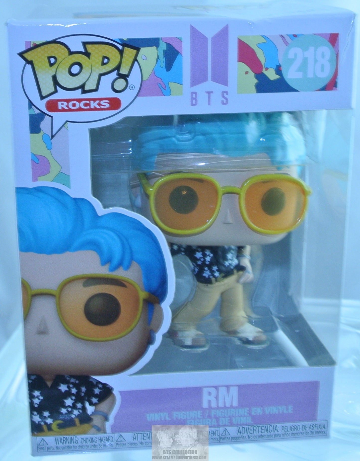 BTS FIGURE FUNKO POP ROCKS RM KIM NAMJOON DYNAMITE #218 NEW SEALED IN BOX OFFICIAL MERCHANDISE