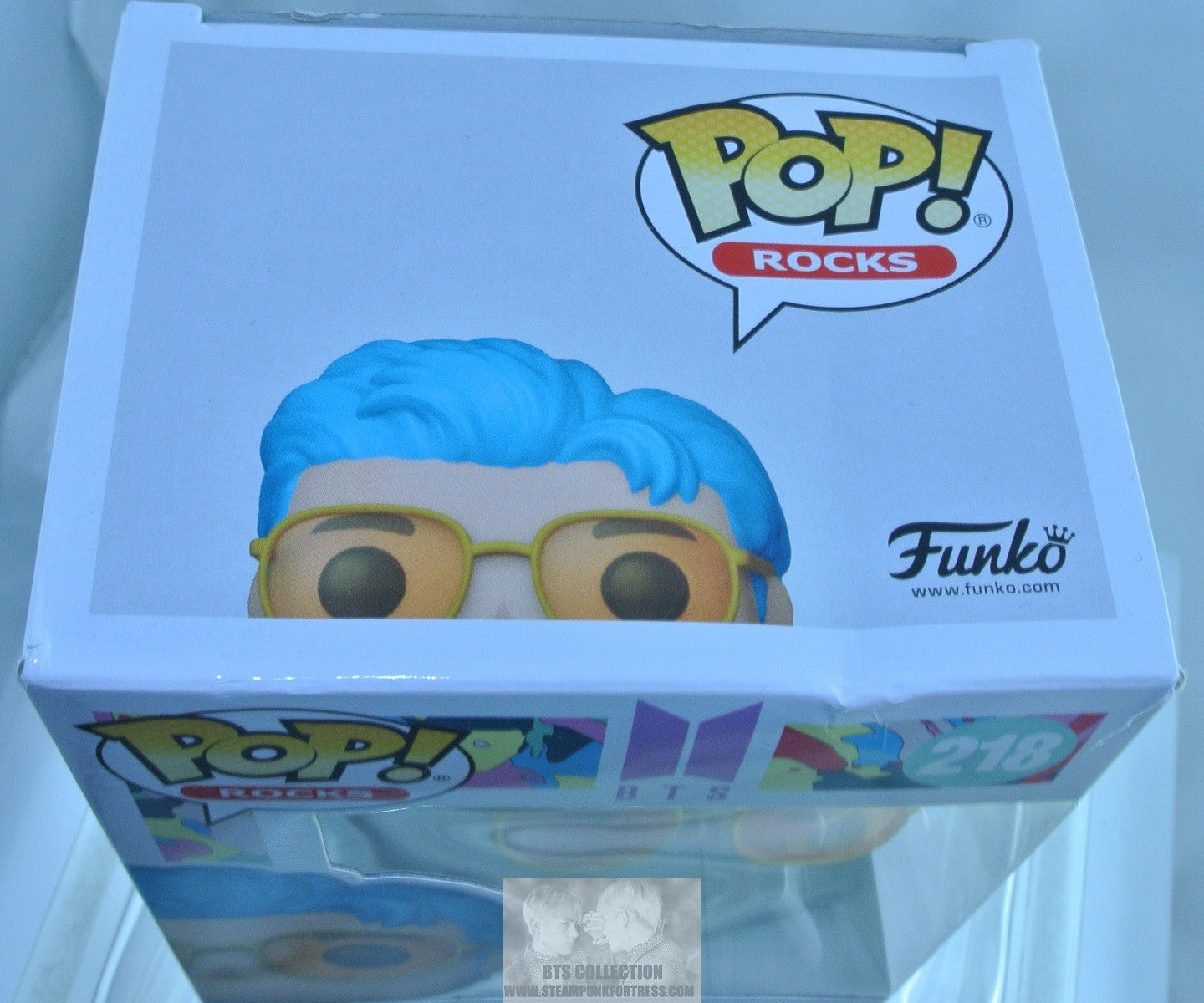 BTS FIGURE FUNKO POP ROCKS RM KIM NAMJOON DYNAMITE #218 NEW SEALED IN BOX OFFICIAL MERCHANDISE