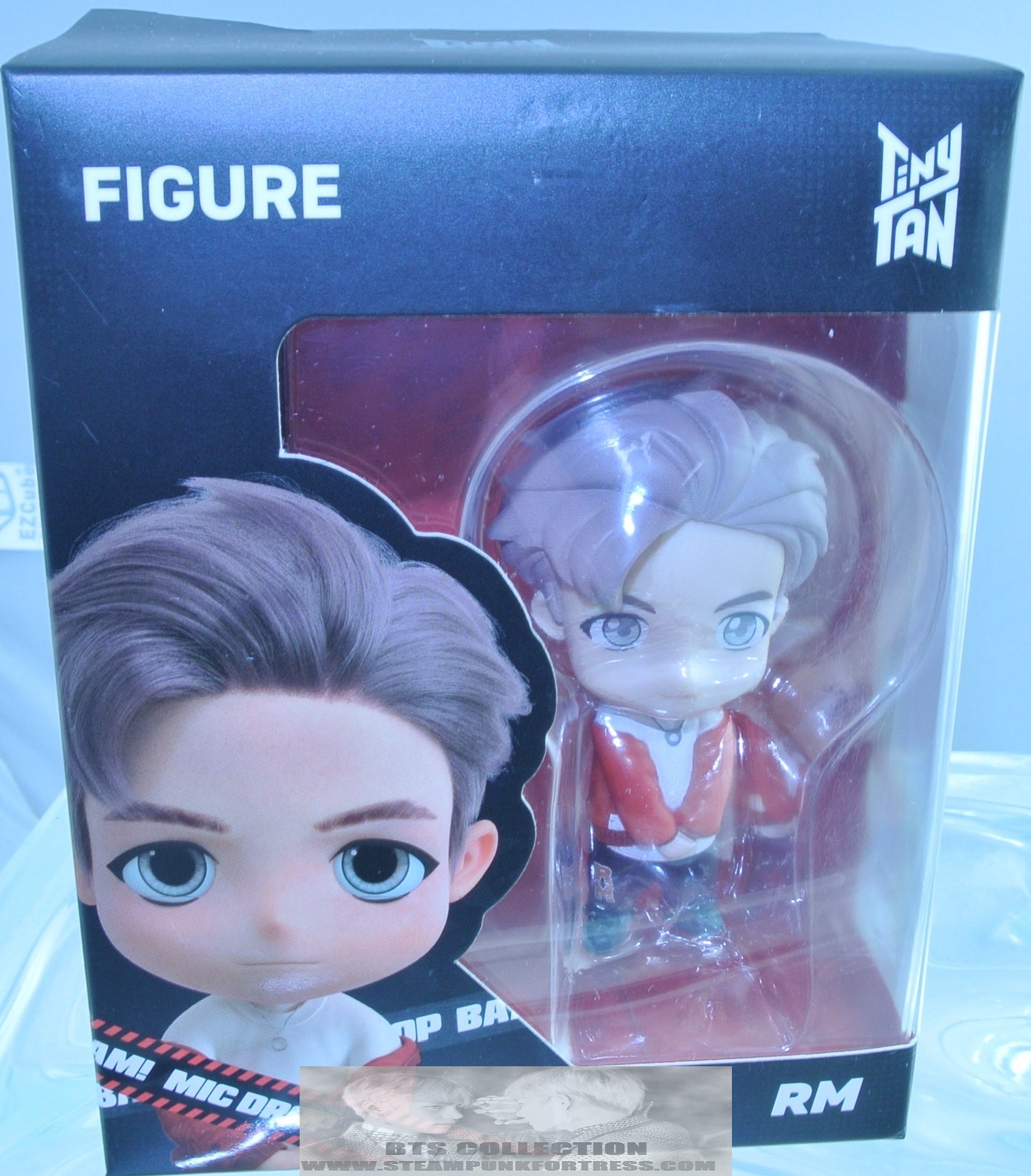 BTS FIGURE TINY TAN MIC DROP RM KIM NAMJOON NEW SEALED IN BOX OFFICIAL MERCHANDISE