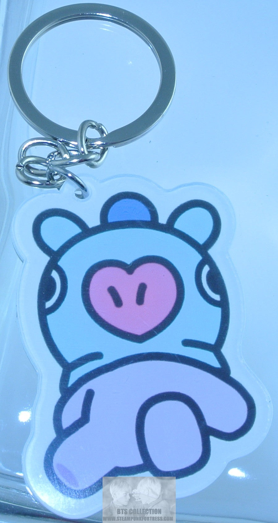 BTS KEYCHAIN ACRYLIC BT21 MANG J-HOPE JUNG HOSEOK HOBI KEYRING KEY RING CHAIN