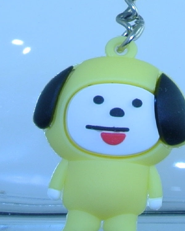 BTS PARK JIMIN BT21 CHIMMY KEYCHAIN STRAP & CLASP KEYRING KEY RING CHAIN