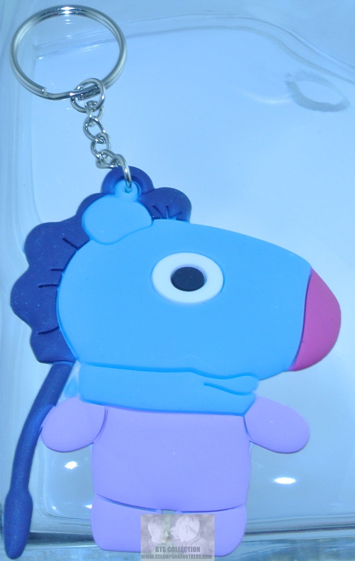 BTS KEYCHAIN BT21 MANG J-HOPE JUNG HOSEOK HOBI FLAT 2D KEYRING KEY RING CHAIN