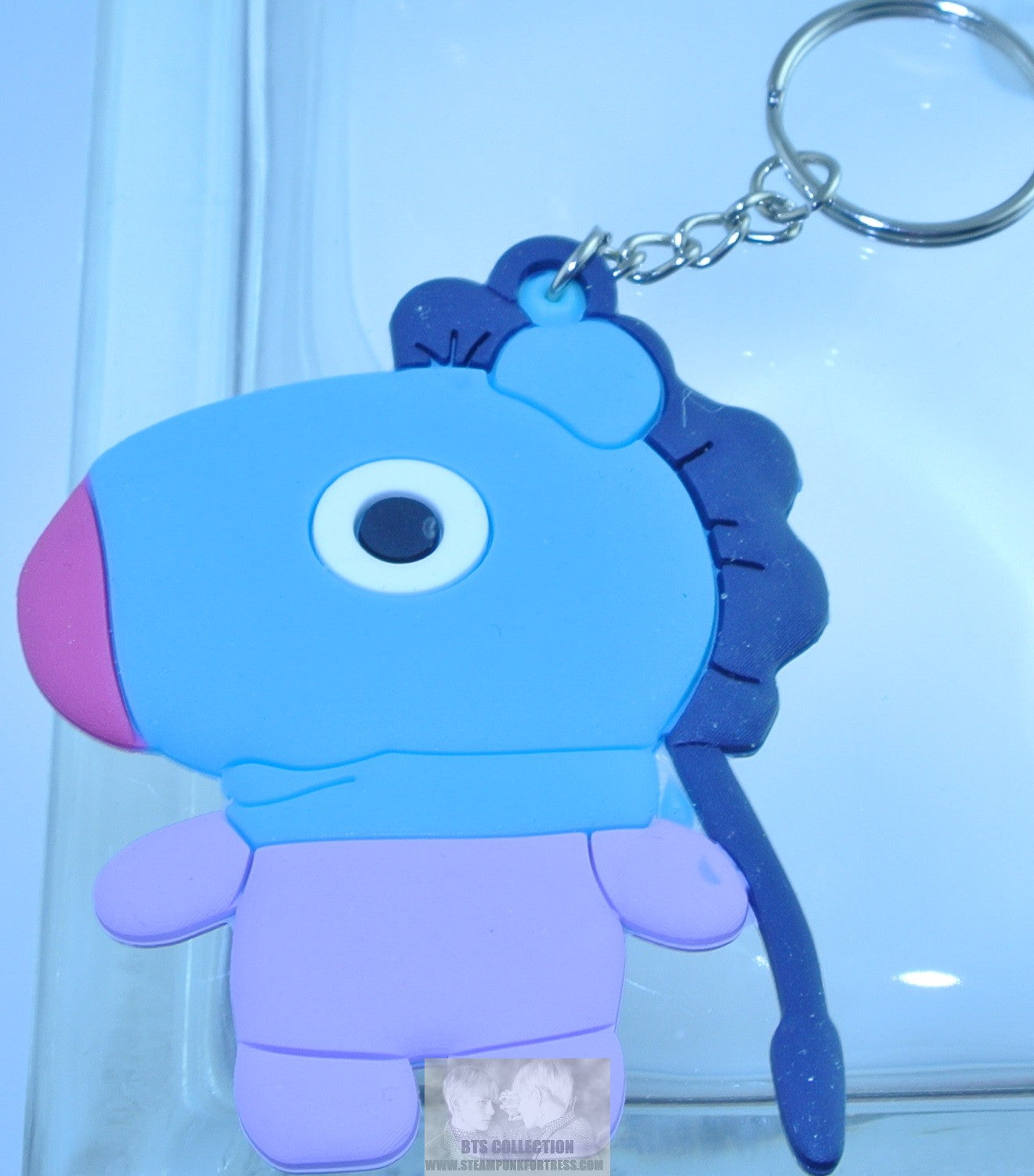 BTS KEYCHAIN BT21 MANG J-HOPE JUNG HOSEOK HOBI FLAT 2D KEYRING KEY RING CHAIN