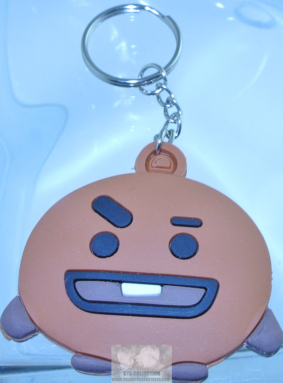 BTS KEYCHAIN BT21 SHOOKY SUGA MIN YOONGI FLAT 2D KEYRING KEY RING CHAIN