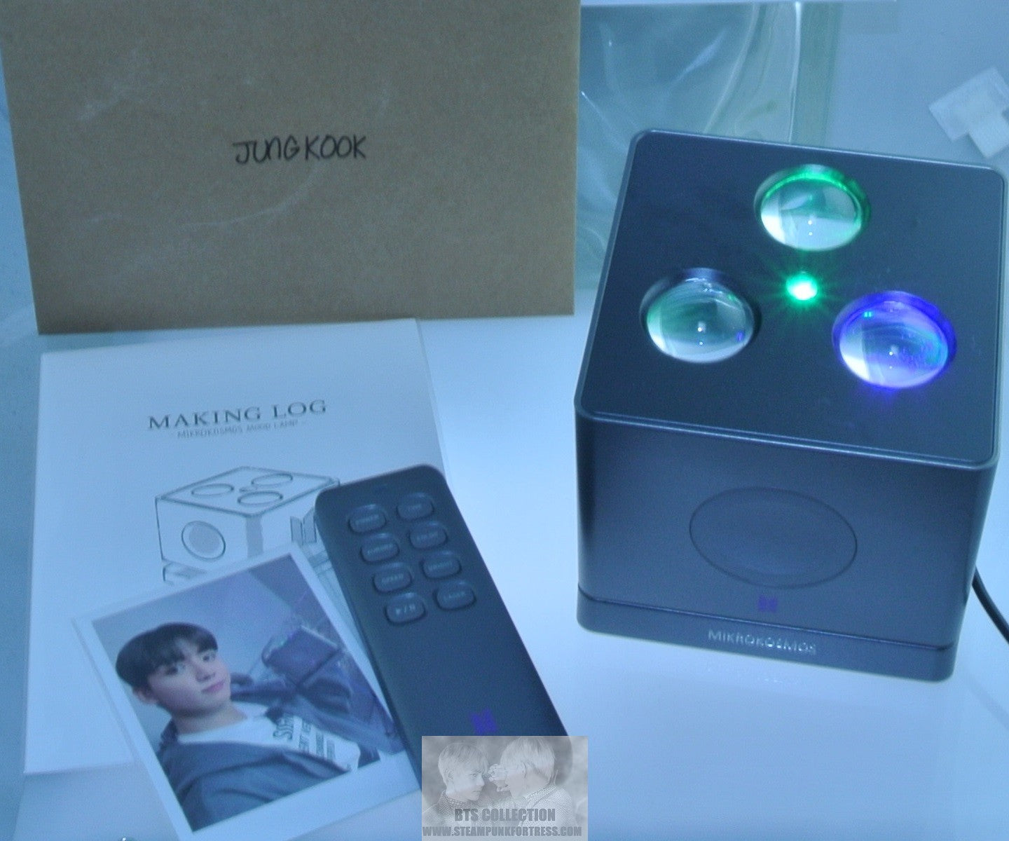 BTS ARTIST MADE MIKROKOSMOS LAMP LIGHT UP OFFICIAL JEON JUNGKOOK LIMITED EDITION