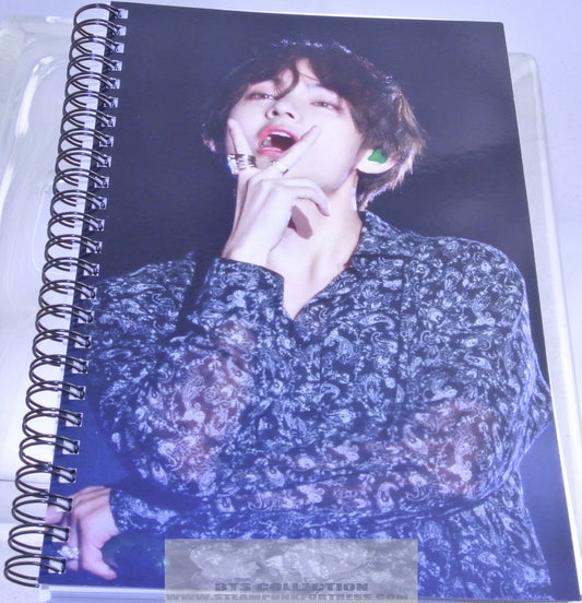 BTS V KIM TAEHYUNG NEW NOTEBOOK NAUGHTY V 5TH MUSTER 160 BLANK PAGES TOTAL