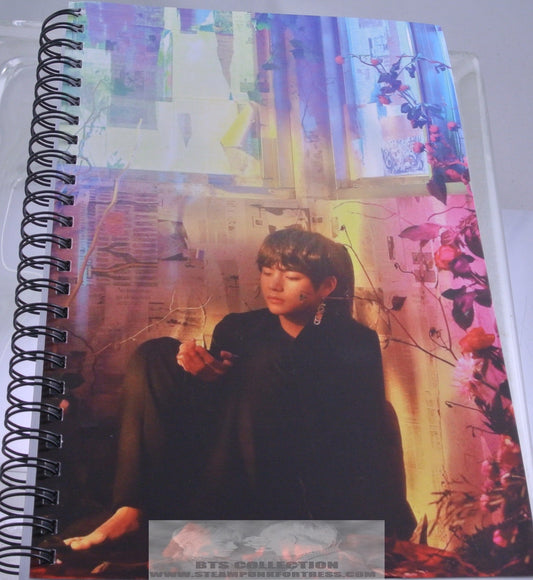 BTS V KIM TAEHYUNG NEW NOTEBOOK SINGULARITY MUSIC VIDEO CORNER 160 BLANK PAGES TOTAL