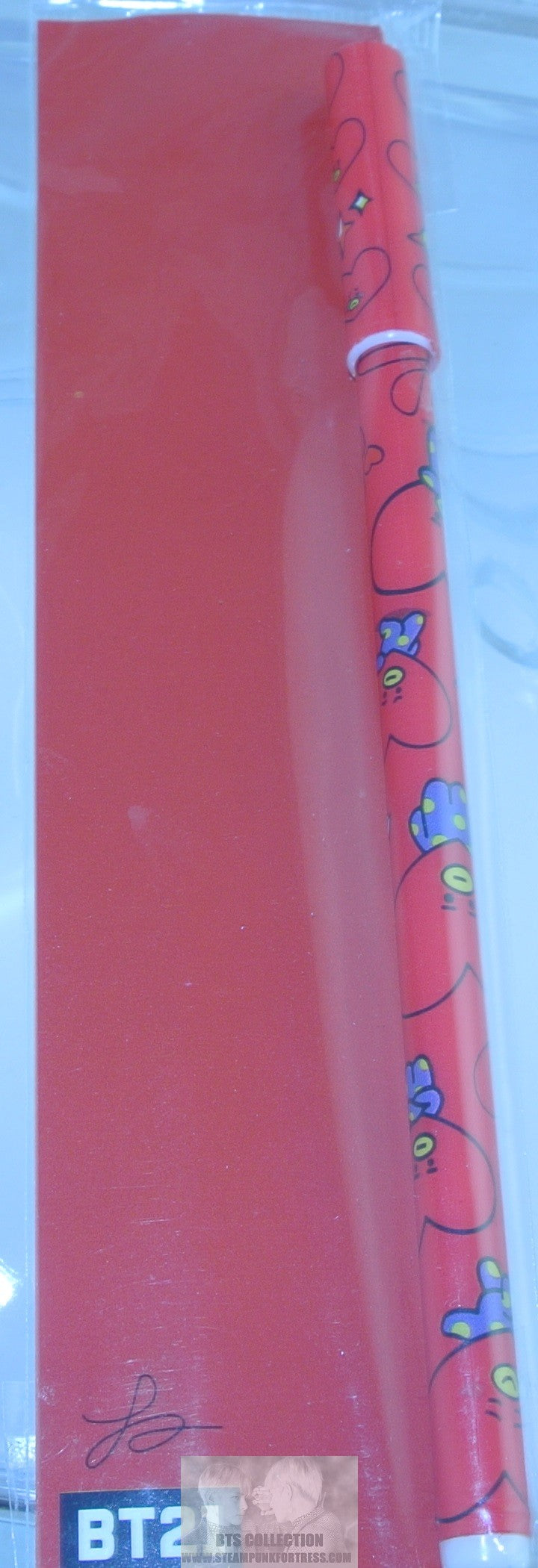 BTS PEN BT21 TATA OFFICIAL RED NEW IN PACKAGE V KIM TAEHYUNG STARS