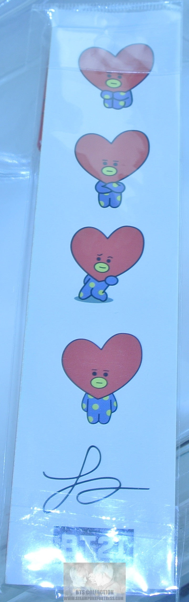 BTS PEN BT21 TATA OFFICIAL RED NEW IN PACKAGE V KIM TAEHYUNG STARS