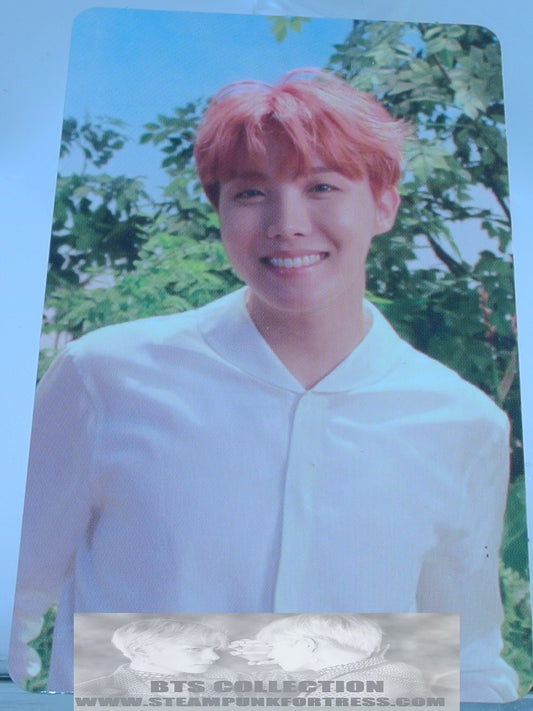 BTS J-HOPE JUNG HOSEOK LOVE YOURSELF HER VERSION O PHOTOCARD PHOTO CARD OFFICIAL MERCHANDISE