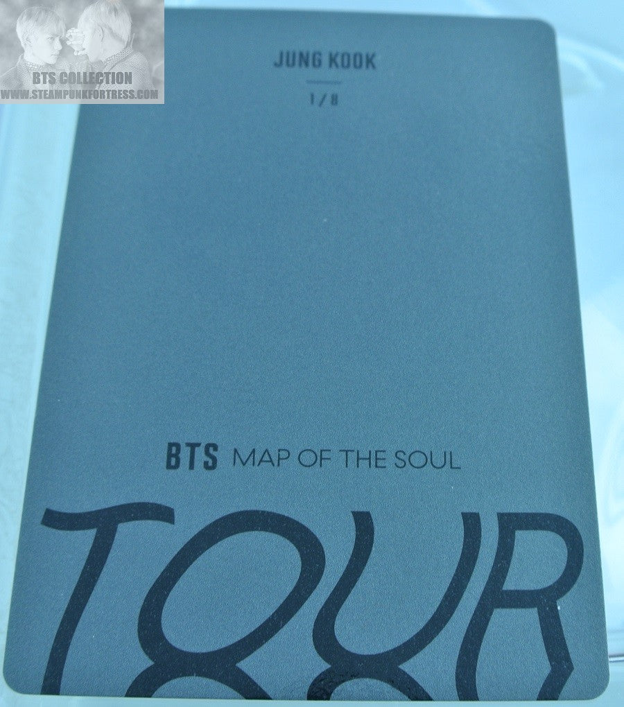 BTS JEON JUNGKOOK MAP OF THE SOUL WORLD TOUR PHOTOCARD PHOTO CARD #1 OFFICIAL MERCHANDISE