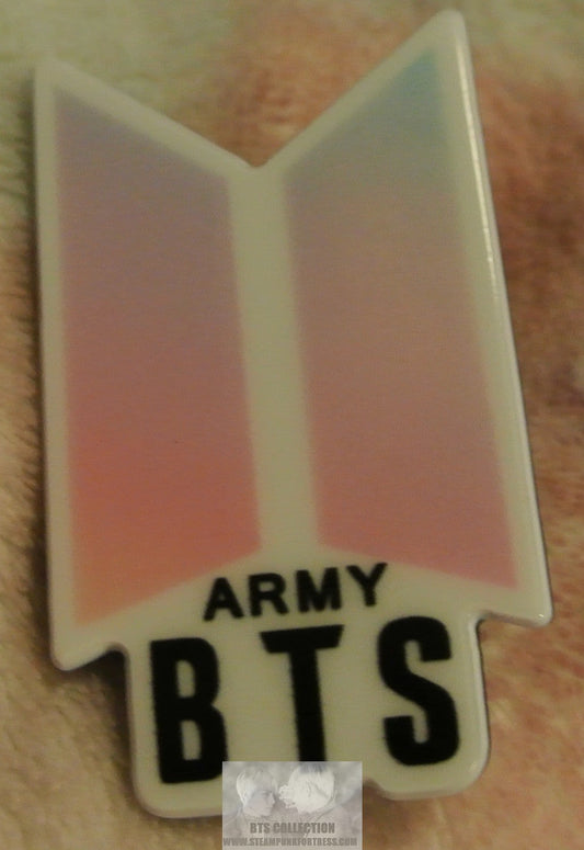 BTS ACRYLIC PIN BTS DOORS POINTED NARROW ARMY BTS PASTELS JUNGKOOK V JIMIN RM J-HOPE SUGA JIN BADGE BUTTON