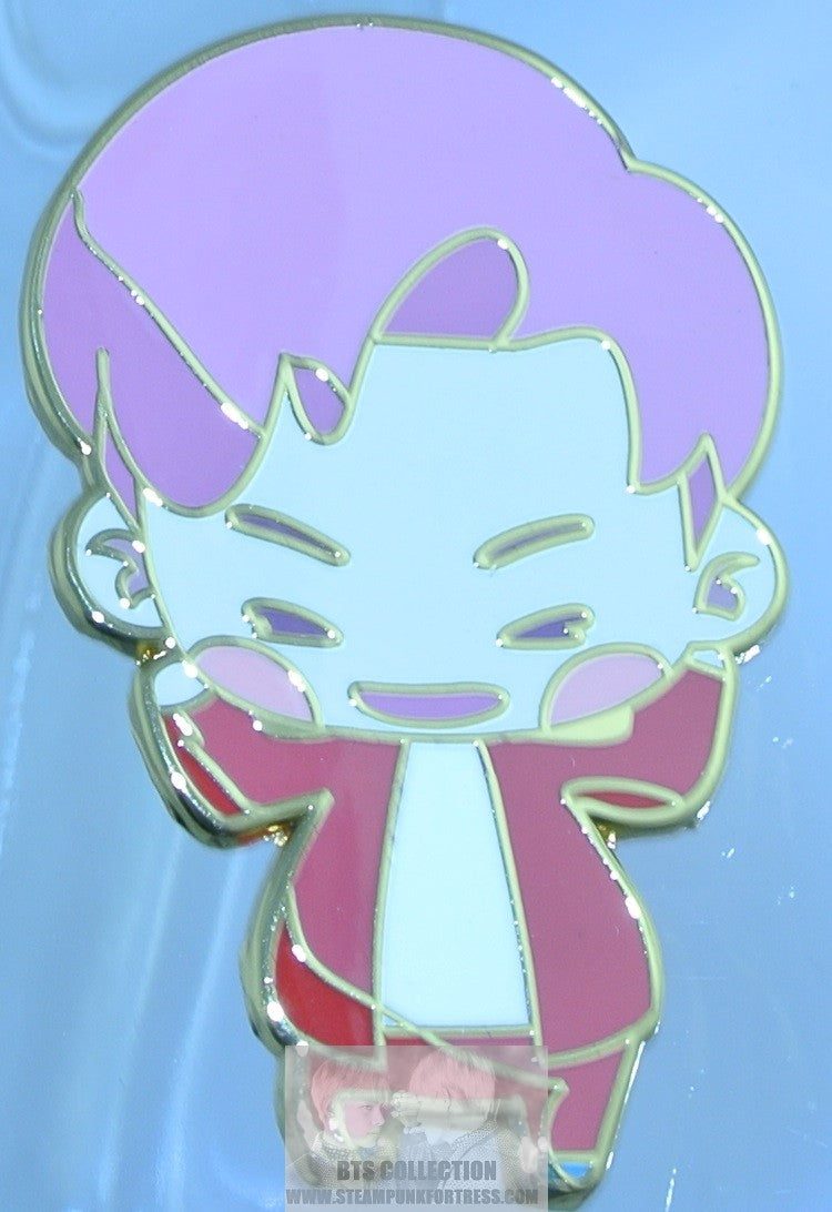 BTS ENAMEL PIN GOLD RM KIM NAMJOON BUTTER RED SWEATS STARSTRUCK PINS BADGE BUTTON