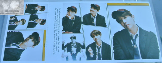 BTS J-HOPE JUNG HOSEOK POSTCARD PHOTOCARD SET 5 FRAMES MOTS 7 MAP OF THE SOUL POST CARD PHOTO CARD NEW