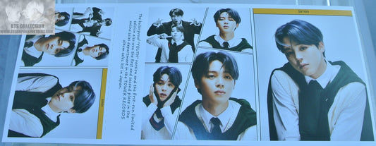 BTS PARK JIMIN POSTCARD PHOTOCARD SET 5 FRAMES MOTS 7 MAP OF THE SOUL POST CARD PHOTO CARD NEW