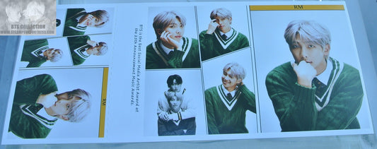 BTS RM KIM NAMJOON POSTCARD PHOTOCARD SET 5 FRAMES MOTS 7 MAP OF THE SOUL POST CARD PHOTO CARD NEW