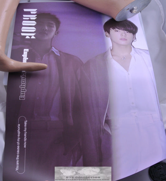 BTS JEON JUNGKOOK POSTER EUPHORIA PROOF EXHIBITION SEOUL HYBE INSIGHT MUSEUM NEW