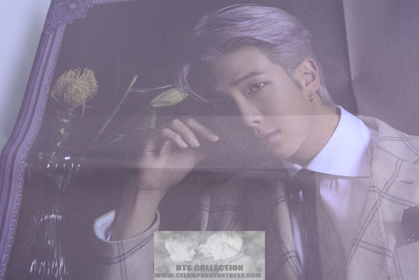 BTS POSTER RM KIM NAMJOON MAP OF THE SOUL 7 FOLDED OFFICIAL MERCHANDISE