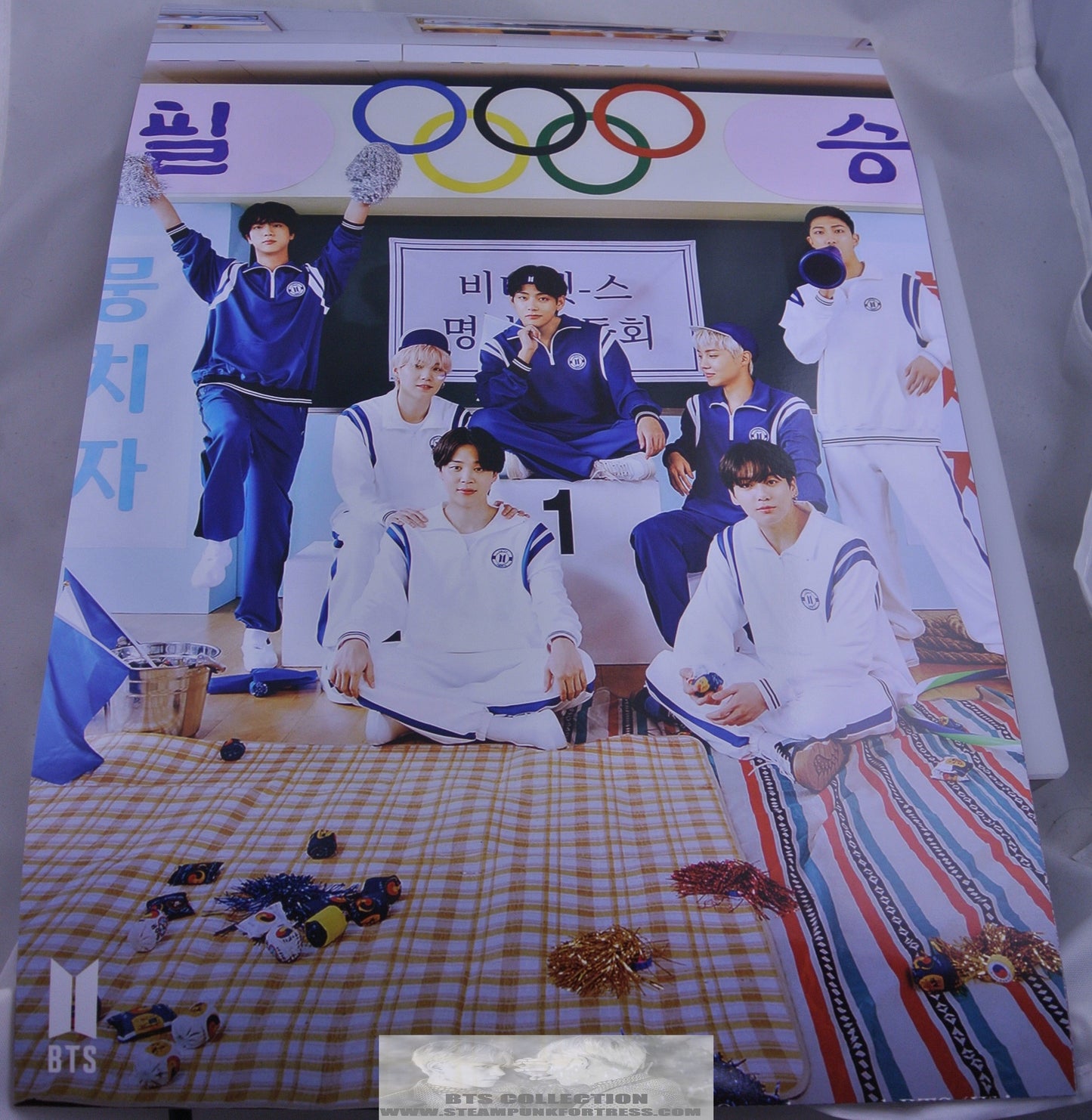 BTS POSTER US WE OURSELVES BOOK SPORTY JIN SUGA J-HOPE RM JIMIN V JUNGKOOK GROUP NEW