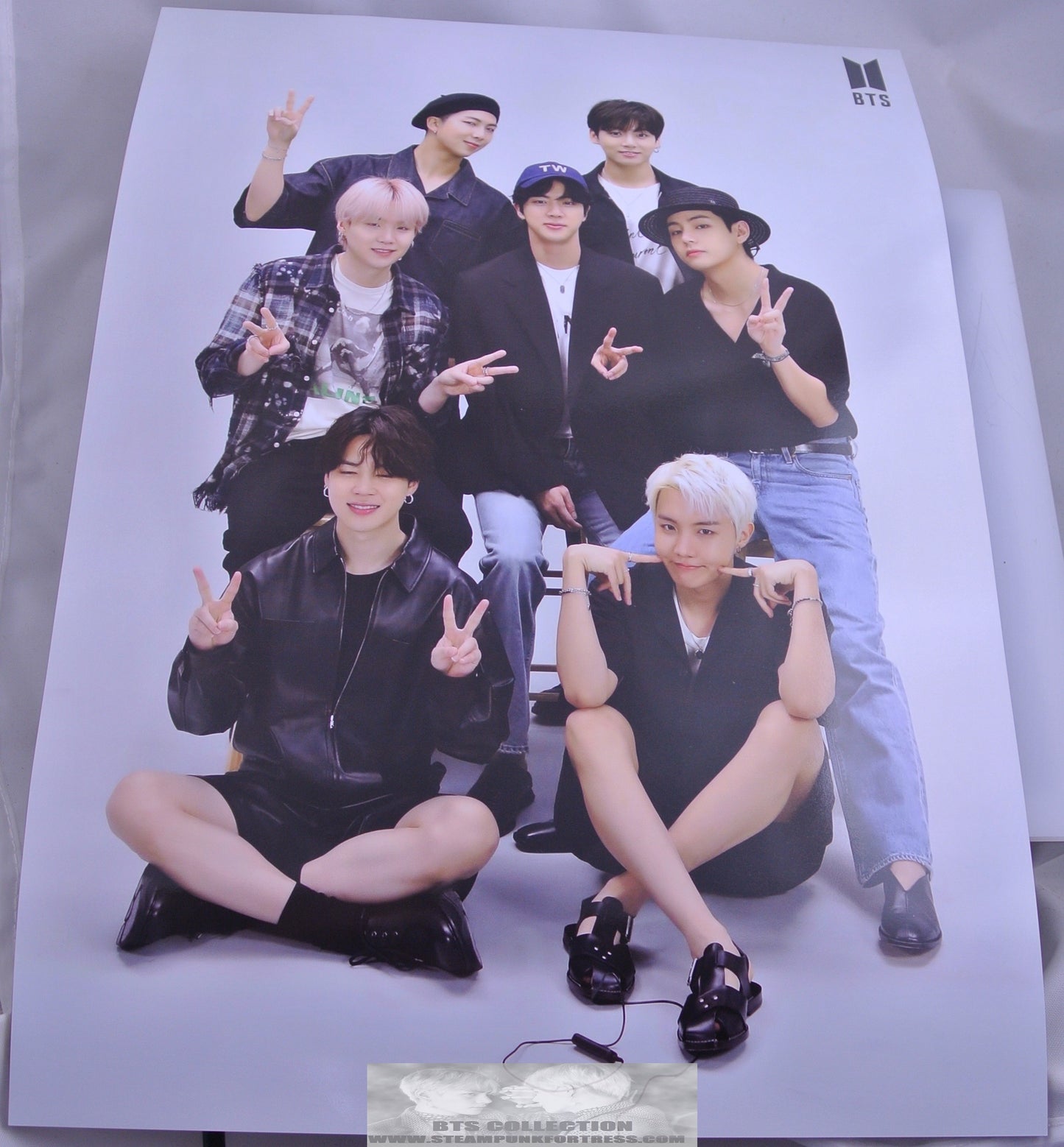 BTS POSTER US WE OURSELVES BOOK JIN SUGA J-HOPE RM JIMIN V JUNGKOOK GROUP NEW